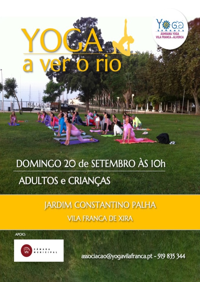 Yoga a ver o rio